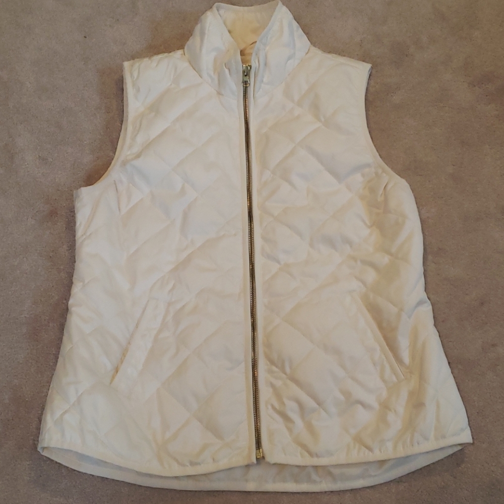 White Old Navy Thin Vest
